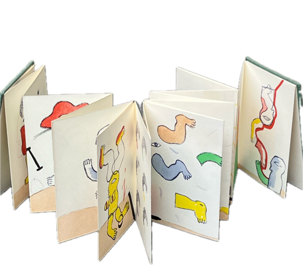 Antes [to the cover, otherwise untitled, with the dedication, Für Billy and Alan Davie.]