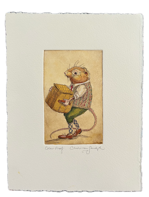 Ratty with Picnic Hamper.