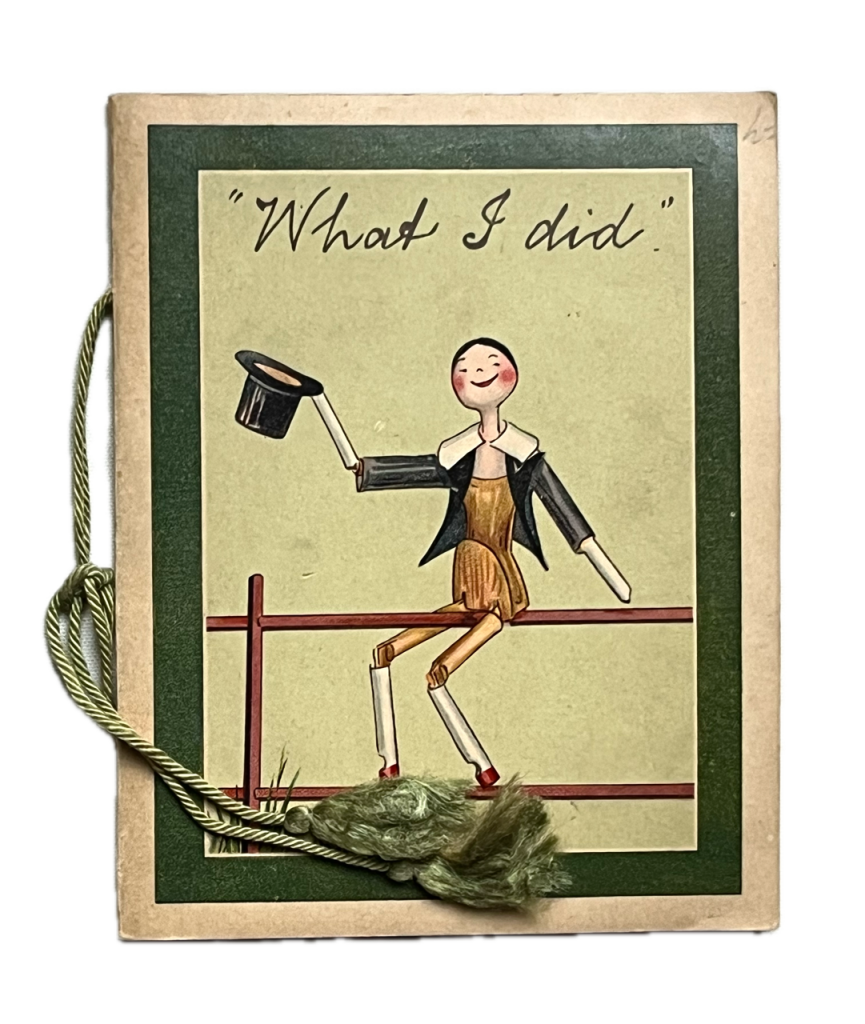 "What I did."
