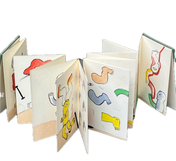 Antes [to the cover, otherwise untitled, with the dedication, Für Billy and Alan Davie.]