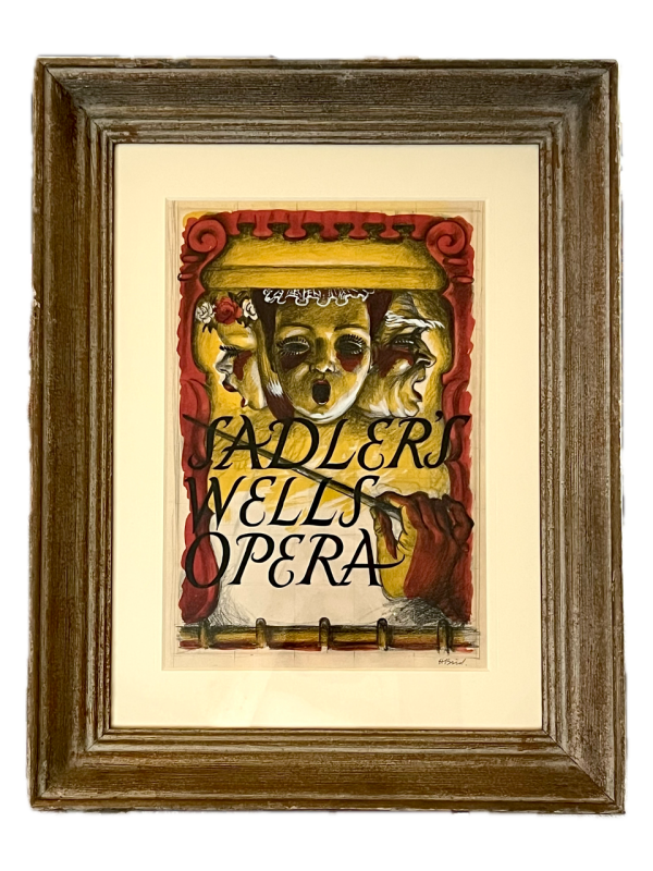 Sadler's Wells Opera [original poster design].