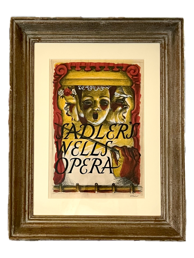 Sadler's Wells Opera [original poster design].