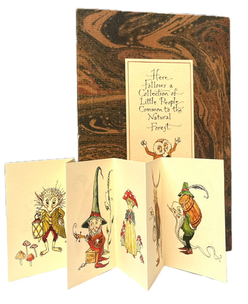 Here Follows a Collection of Little People Common to the Natural Forest.