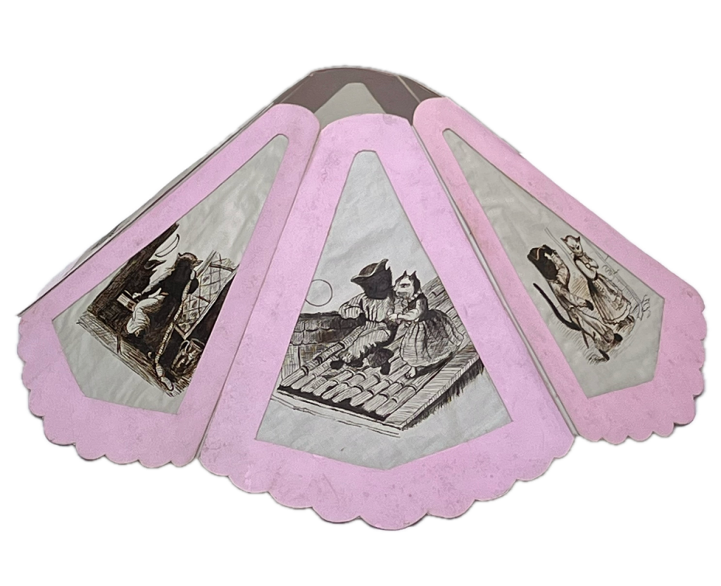 [A pair of handmade Victorian optical shades.]
