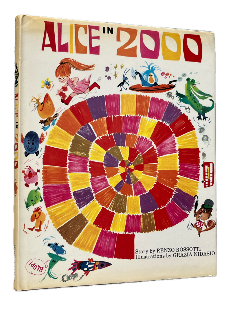 Alice in 2000.  A tale for today's children who may travel to the moon when they grow up.